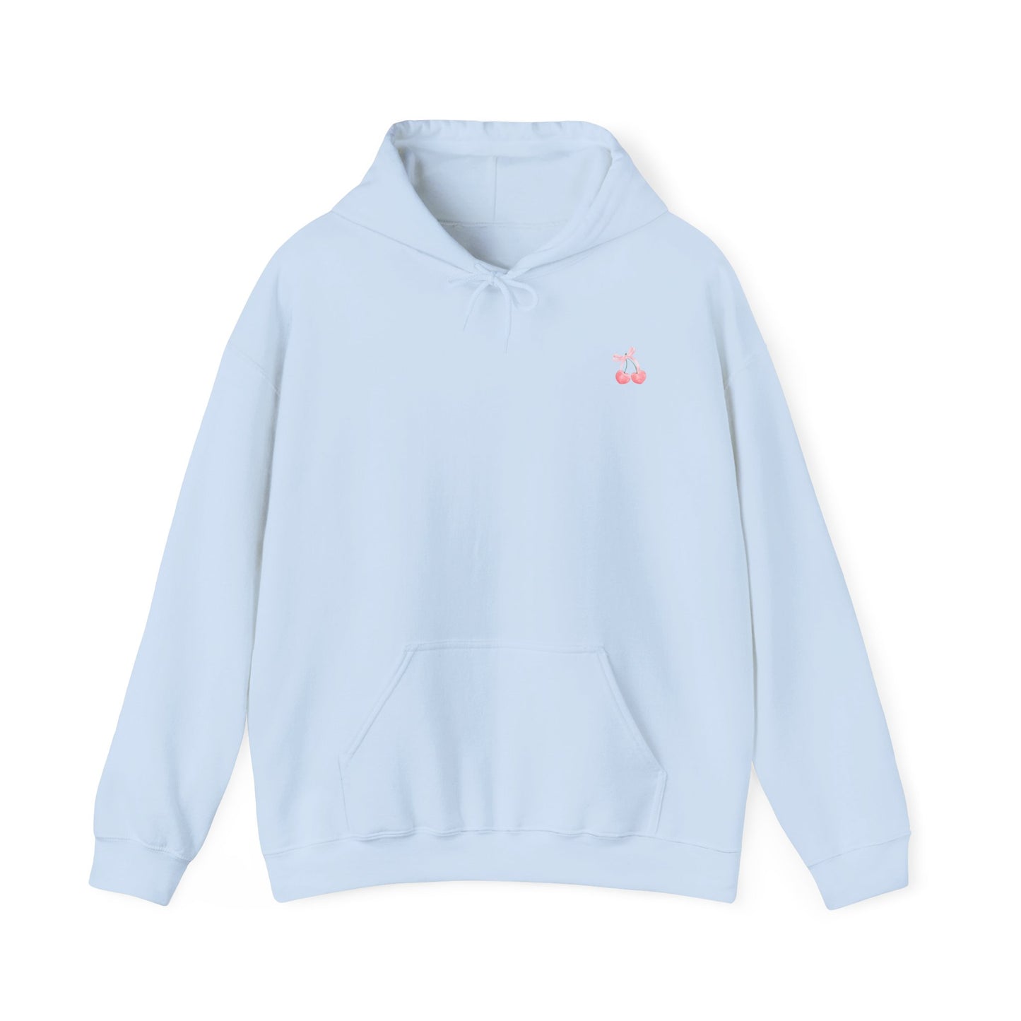 "Chic Cherry Bow" Hoodie - Woman