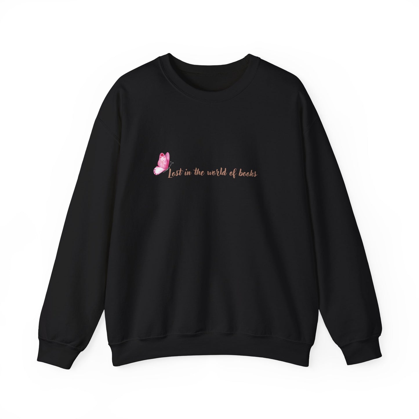 "Lost in The World Of Books" Sweatshirt - Woman