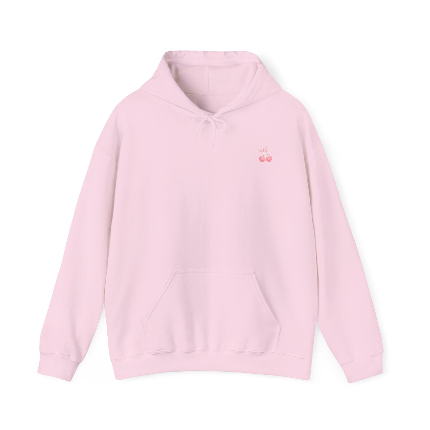 "Chic Cherry Bow" Hoodie - Woman