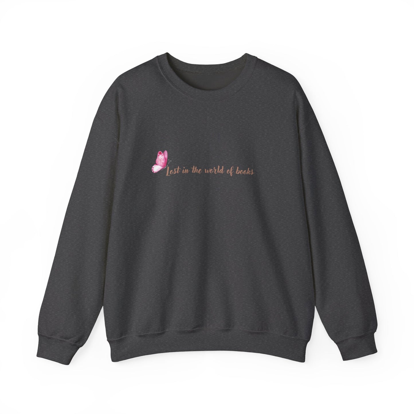 "Lost in The World Of Books" Sweatshirt - Woman