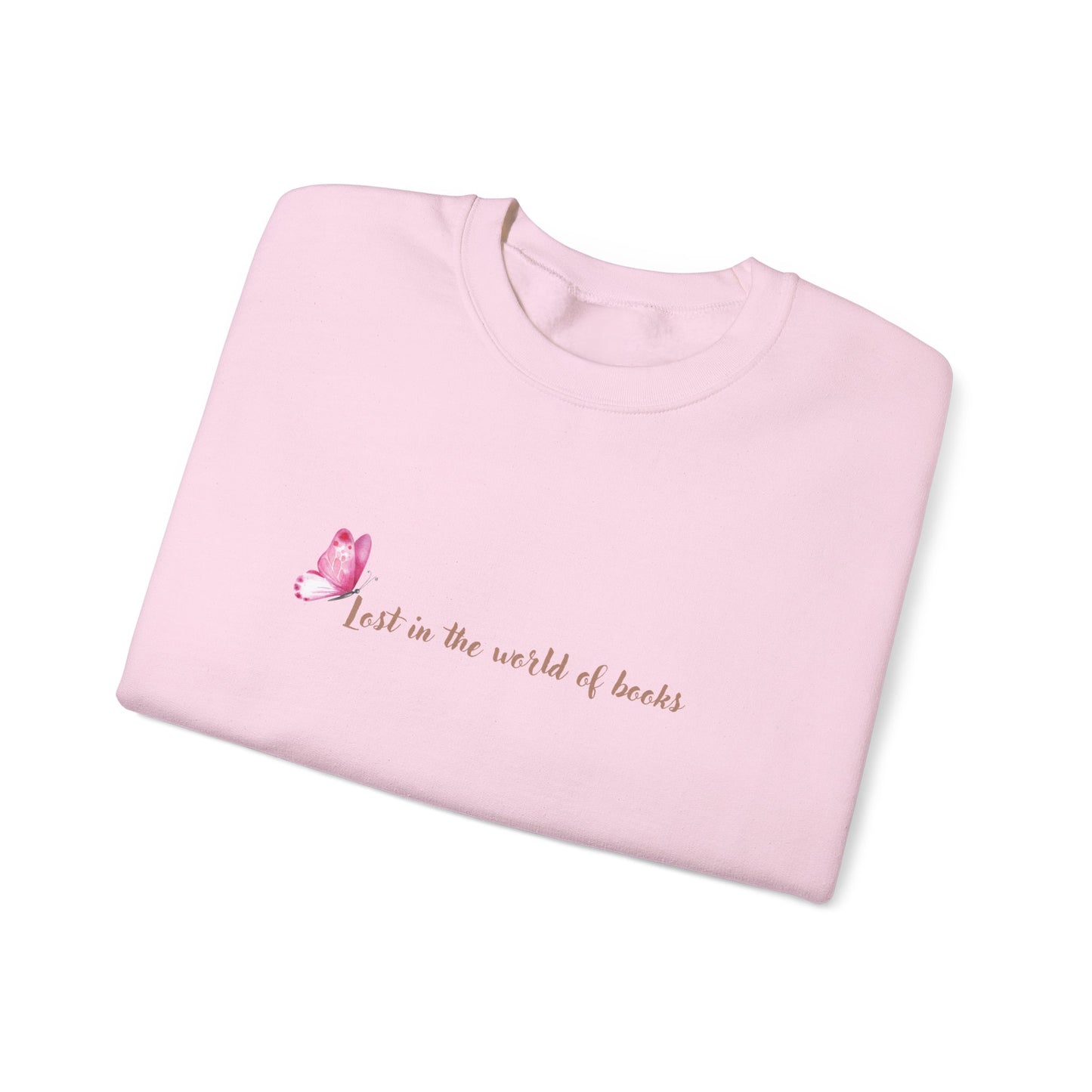 "Lost in The World Of Books" Sweatshirt - Woman