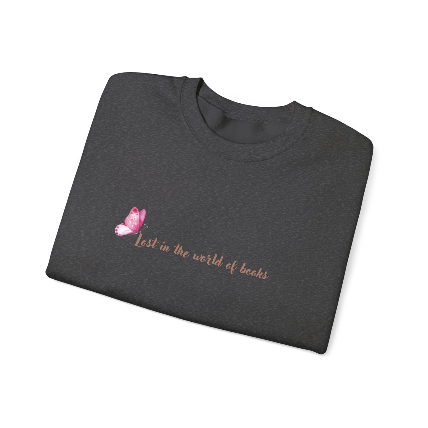 "Lost in The World Of Books" Sweatshirt - Woman