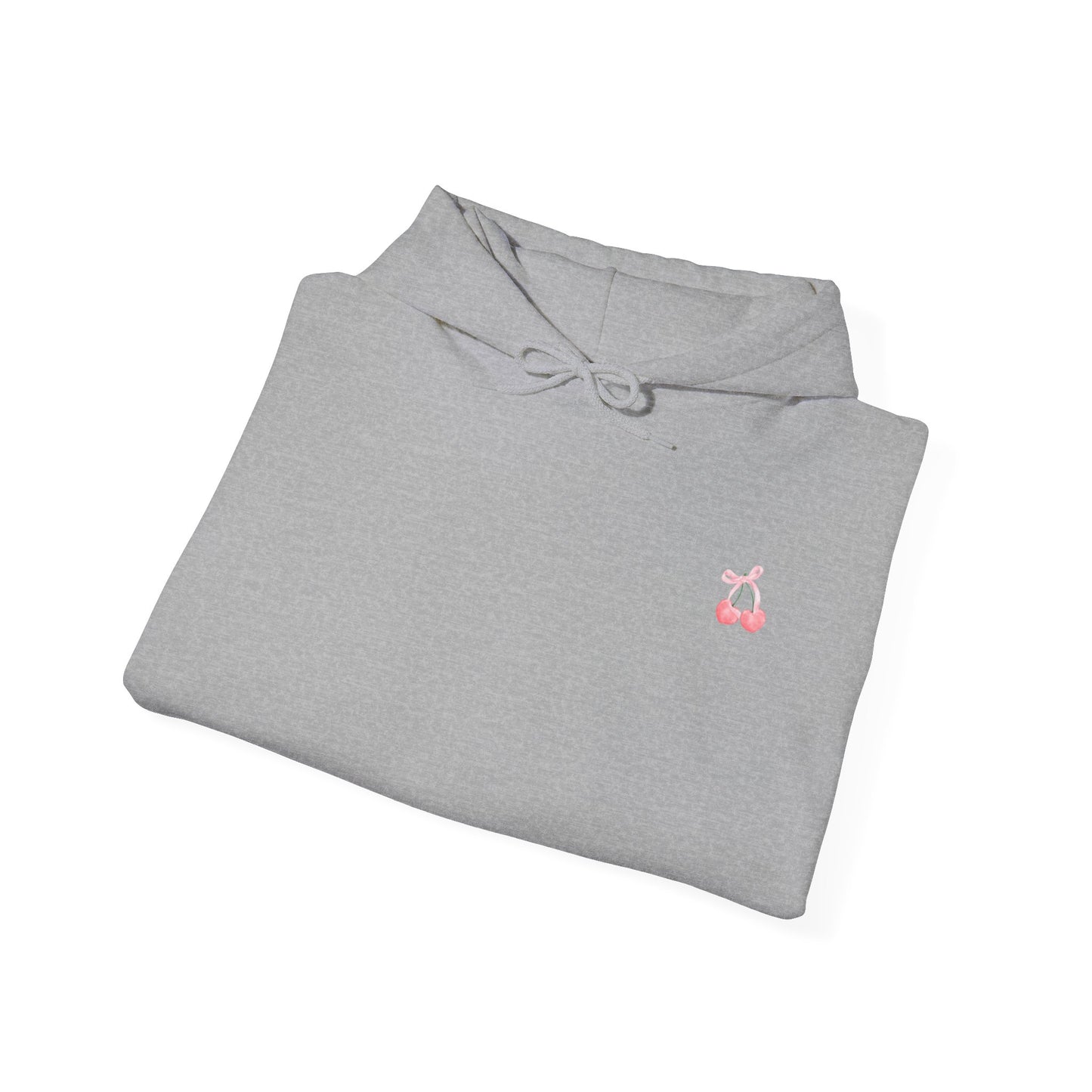 "Chic Cherry Bow" Hoodie - Woman