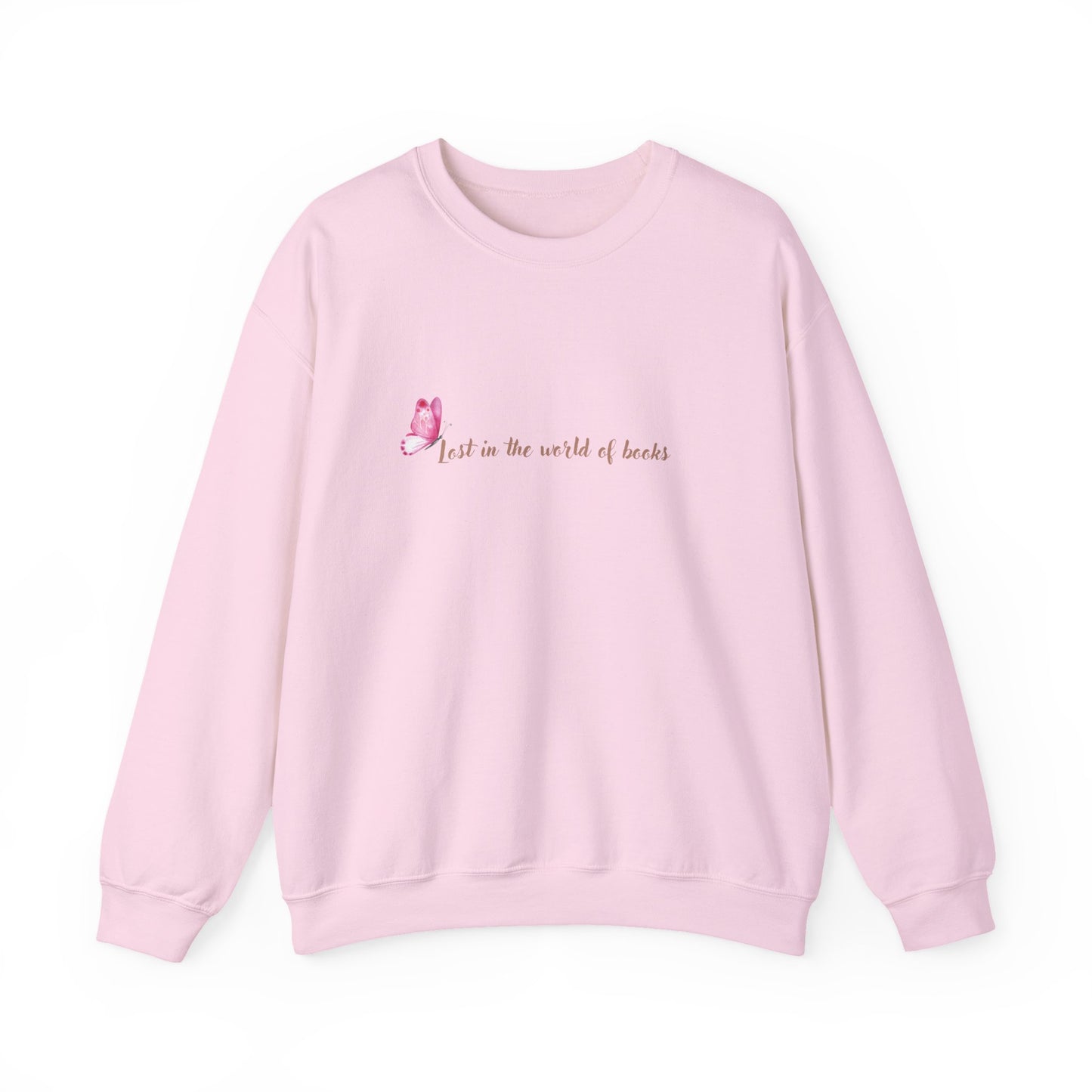 "Lost in The World Of Books" Sweatshirt - Woman