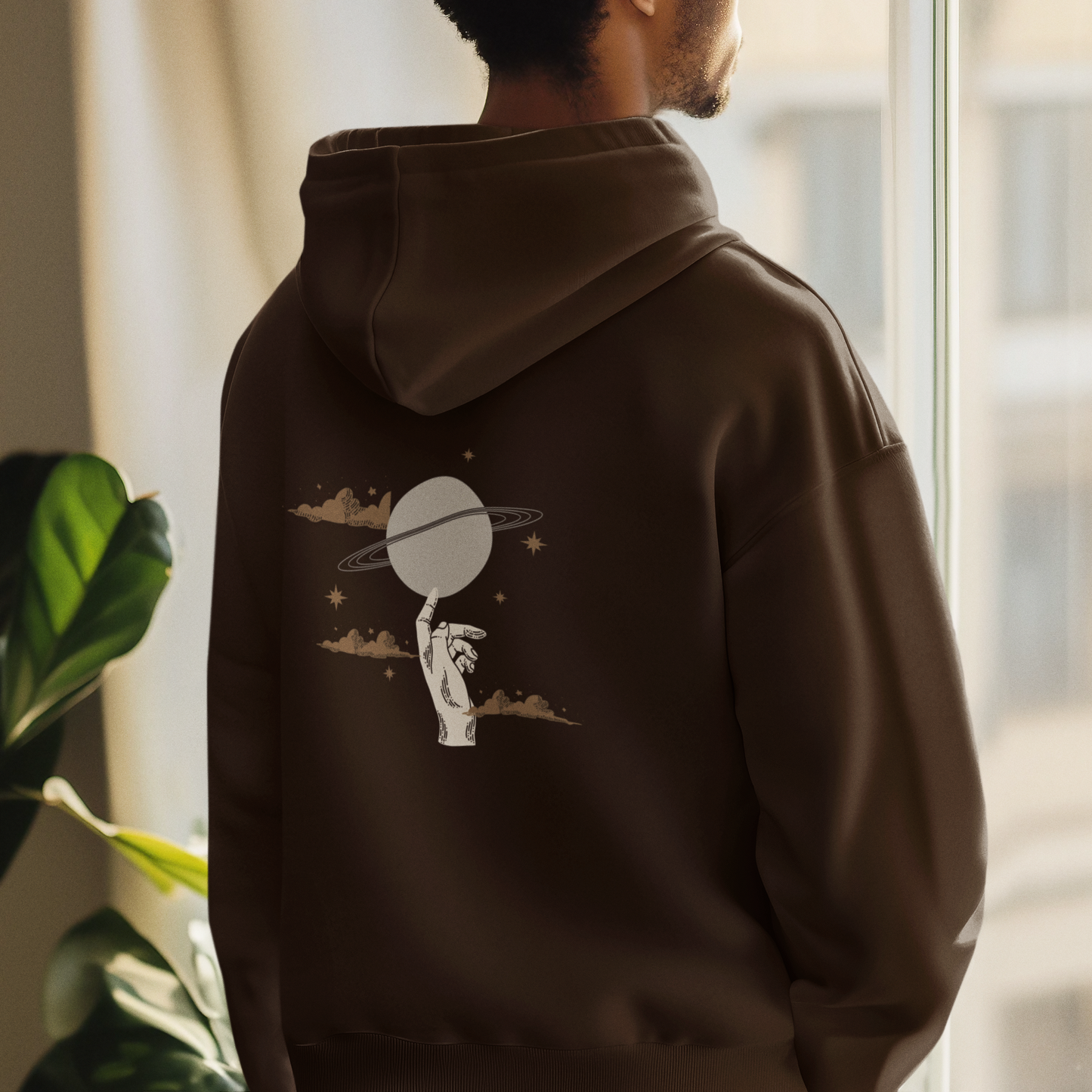 "Cosmic Hand" Hoodie - Man