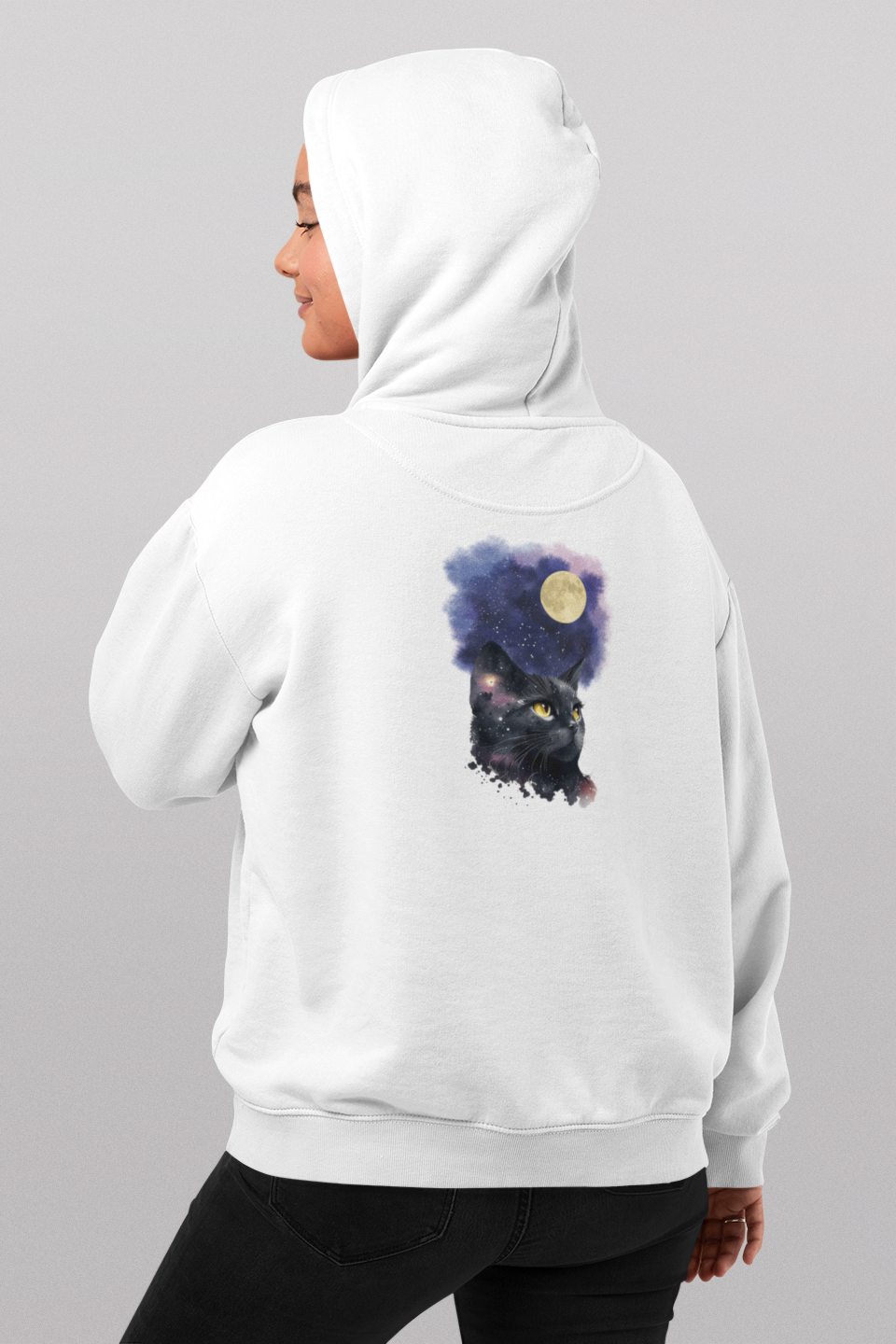 "Moonlight Cat" Hoodie - Unisex