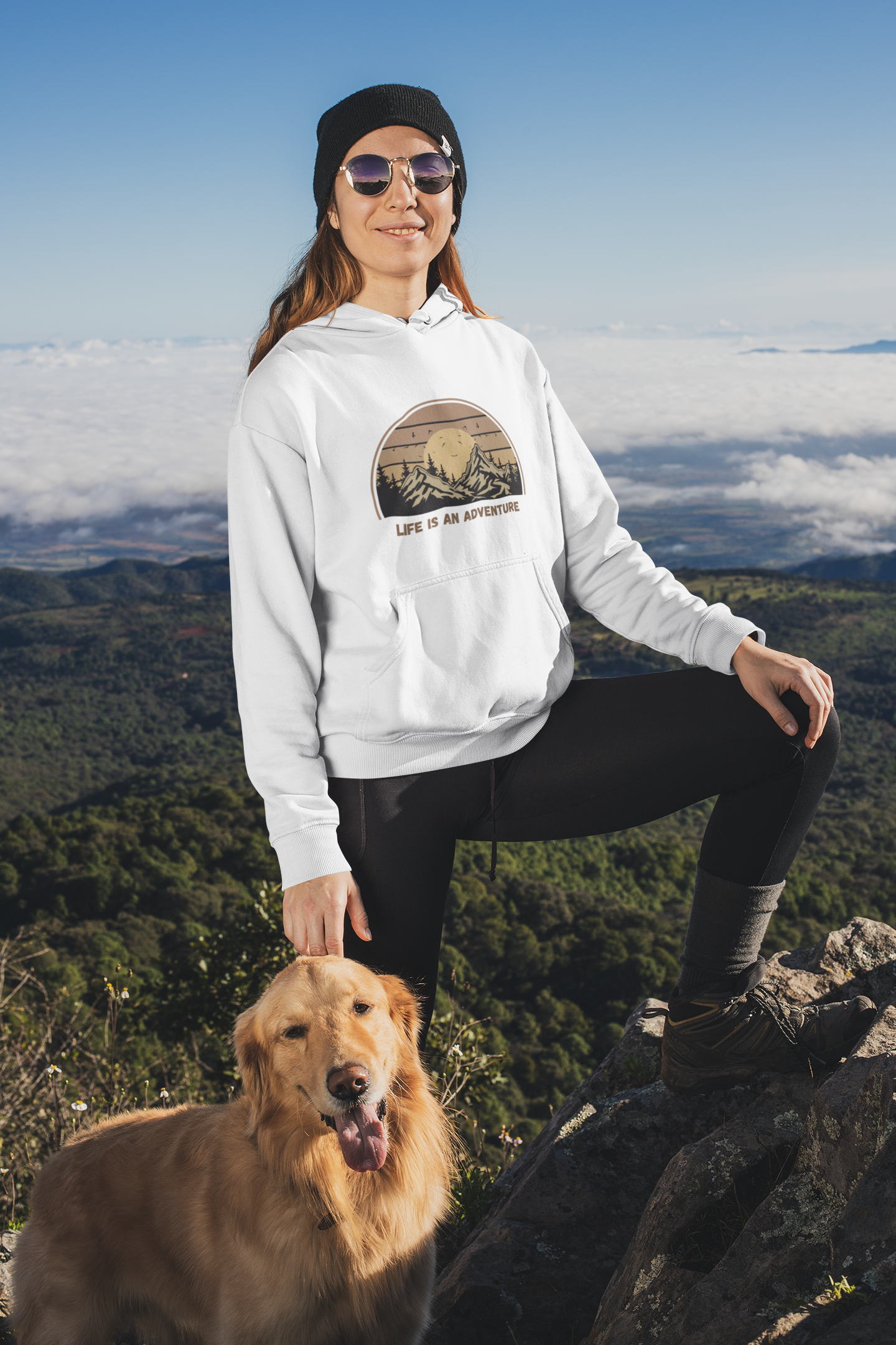 "Life Is An Adventure" Hoodie - Unisex