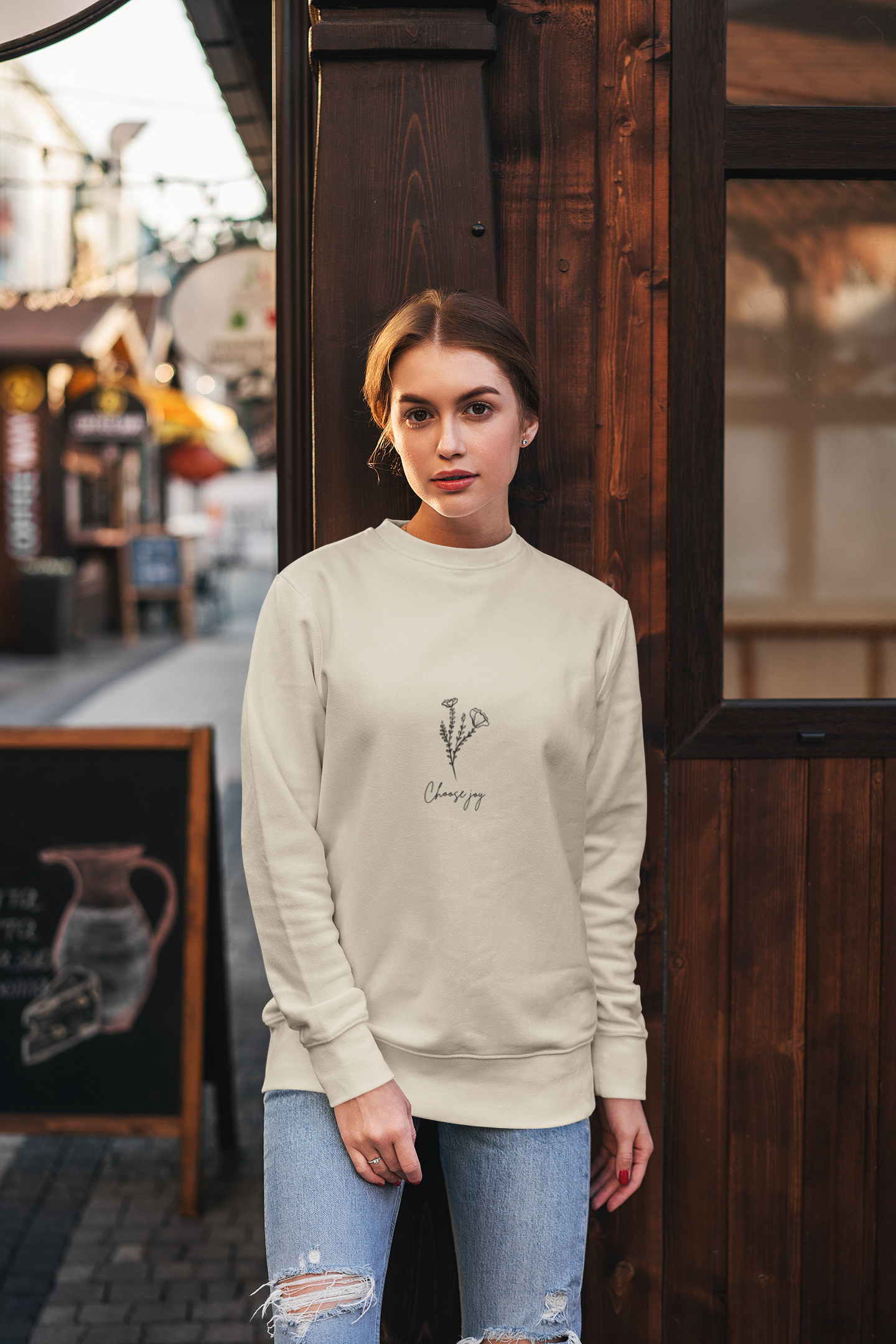 "Choose Joy" Crewneck - Woman