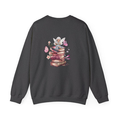 "Lost in The World Of Books" Sweatshirt - Woman