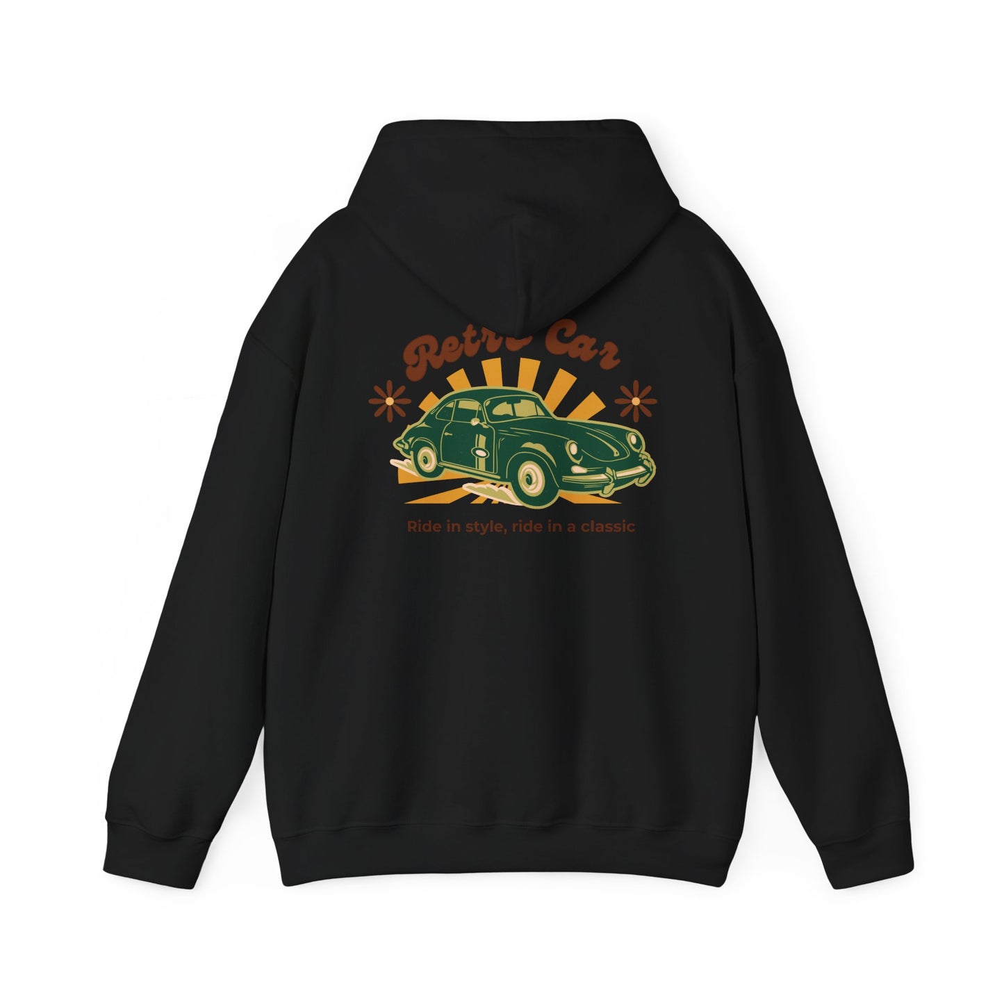 "Retro Car" Hoodie - Man