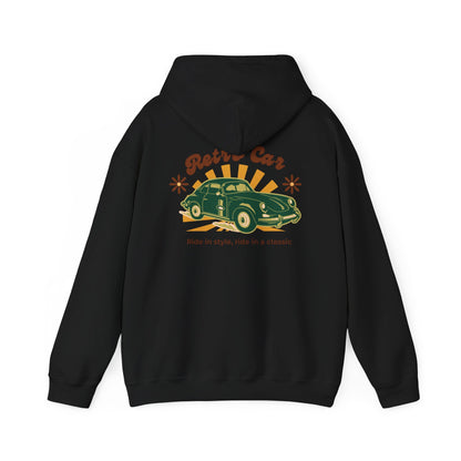 "Retro Car" Hoodie - Man