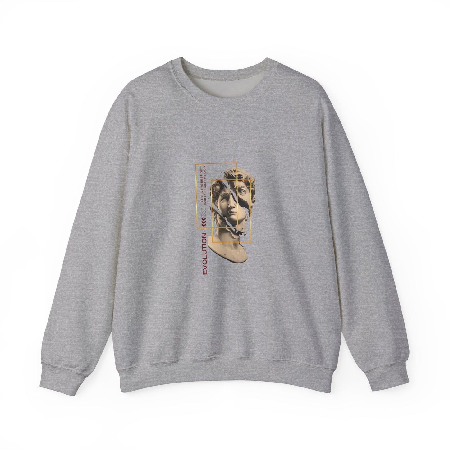 "Evolution" Crewneck Sweatshirt - Unisex