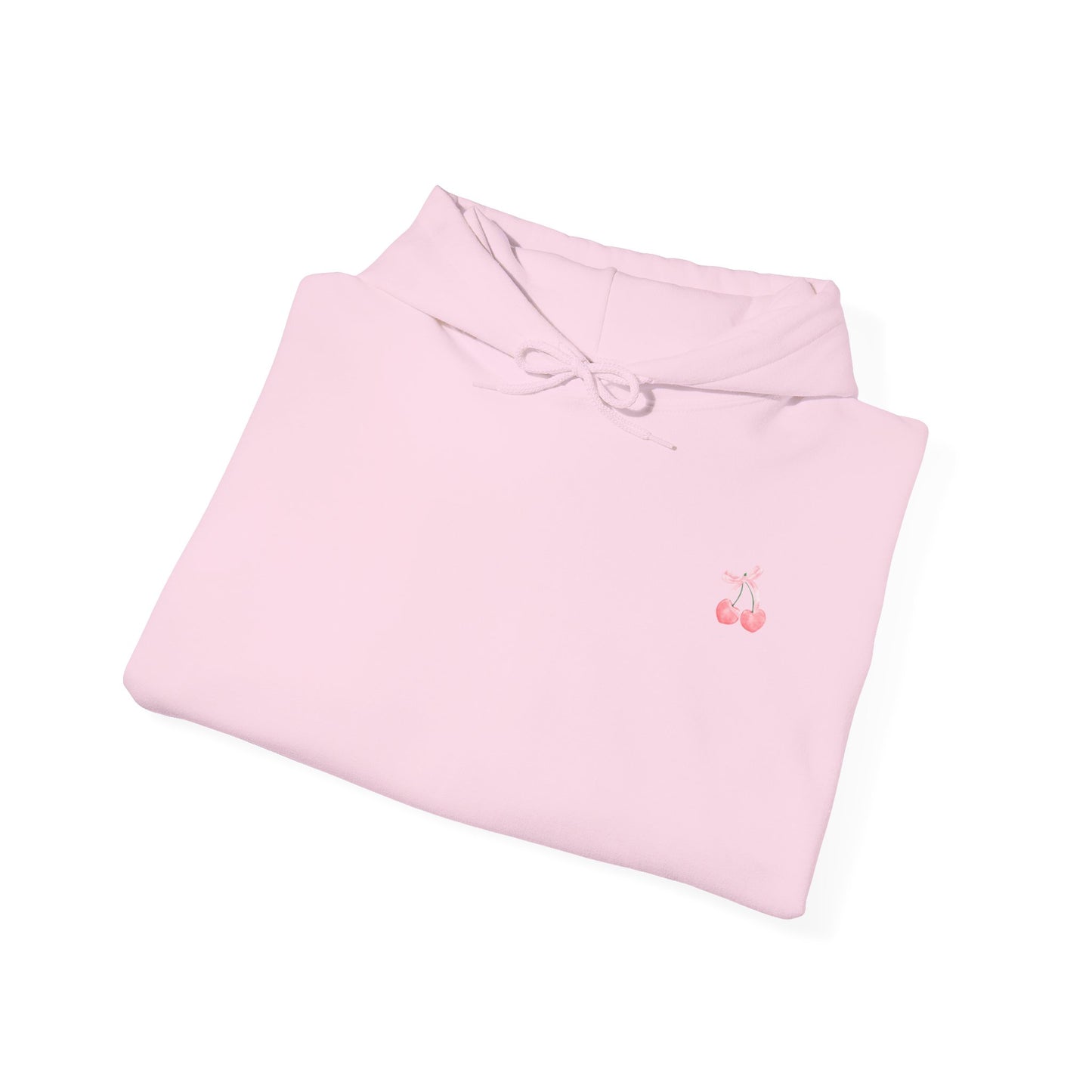 "Chic Cherry Bow" Hoodie - Woman