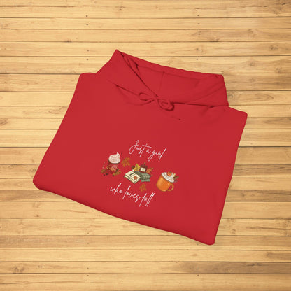 “Just a Girl Who Loves Fall” Hoodie - Woman