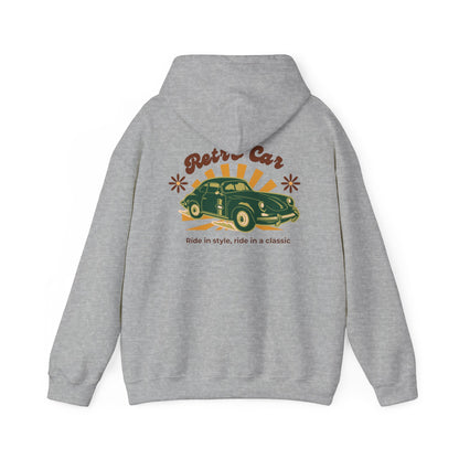 "Retro Car" Hoodie - Man