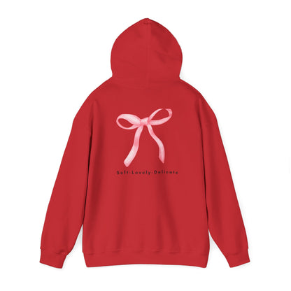 "Chic Cherry Bow" Hoodie - Woman
