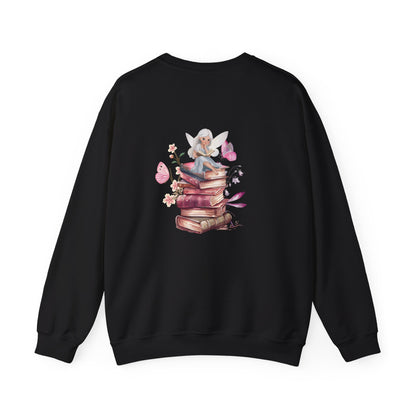 "Lost in The World Of Books" Sweatshirt - Woman