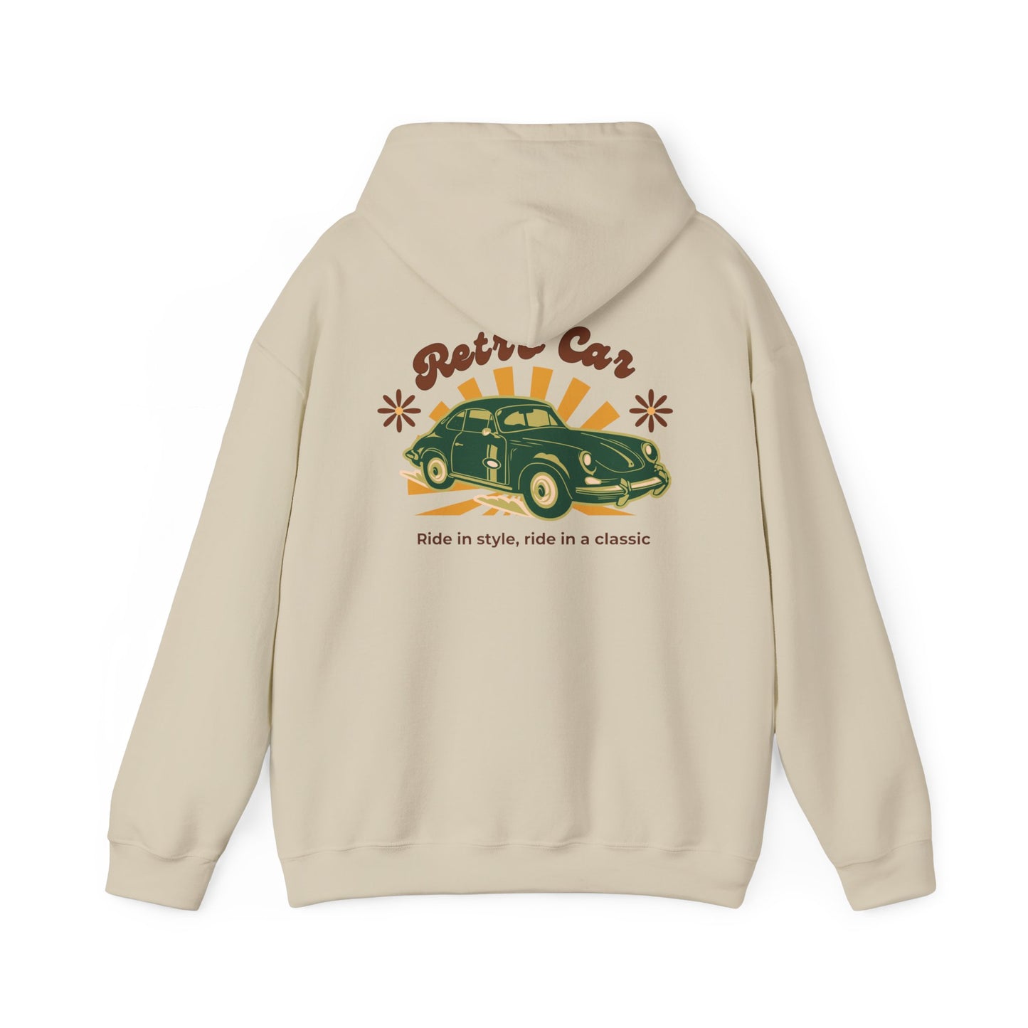 "Retro Car" Hoodie - Man