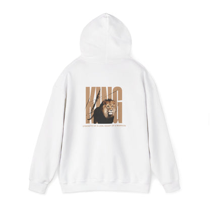 "Strength of a Lion, Heart Of a Warrior" Hoodie - Man