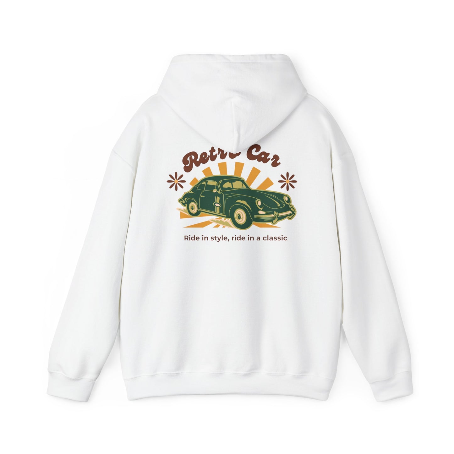 "Retro Car" Hoodie - Man