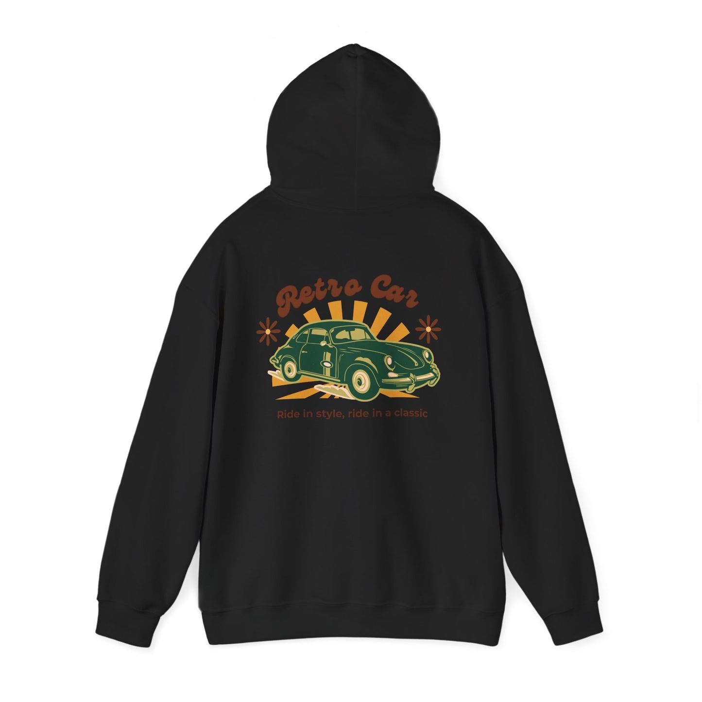 "Retro Car" Hoodie - Man