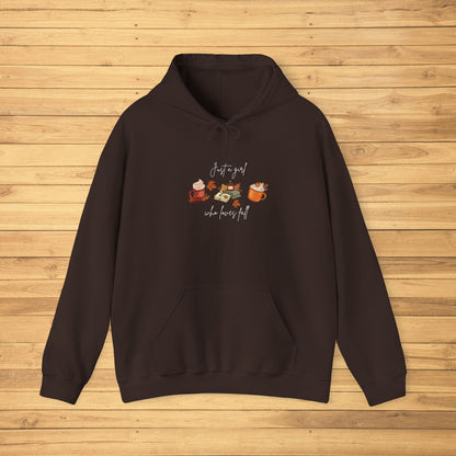 “Just a Girl Who Loves Fall” Hoodie - Woman