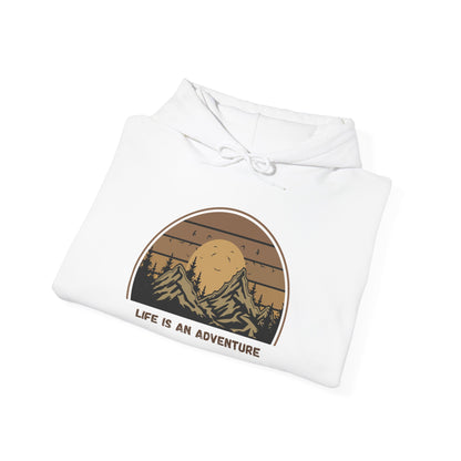 "Life Is An Adventure" Hoodie - Unisex