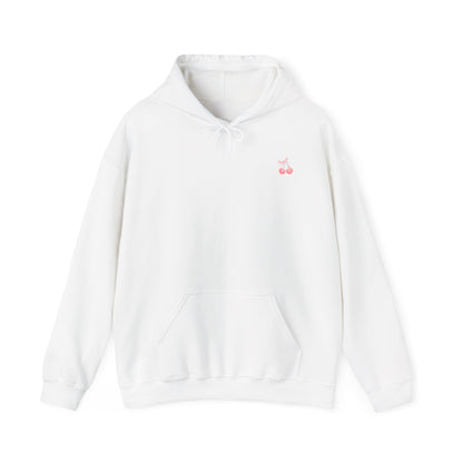 "Chic Cherry Bow" Hoodie - Woman