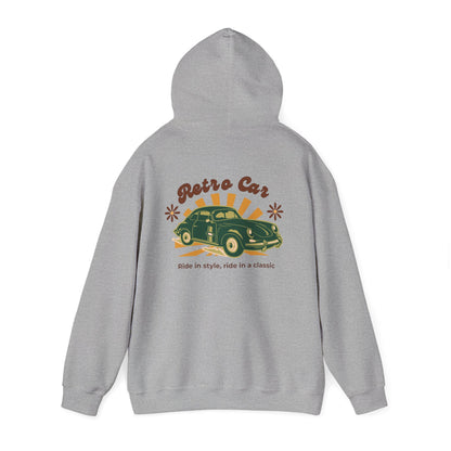 "Retro Car" Hoodie - Man