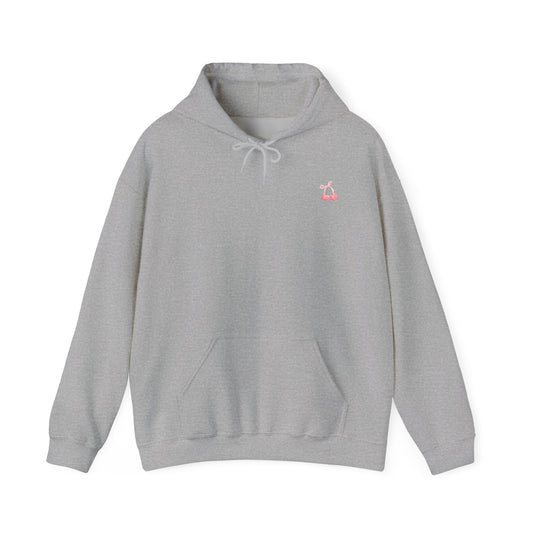 "Chic Cherry Bow" Hoodie - Woman