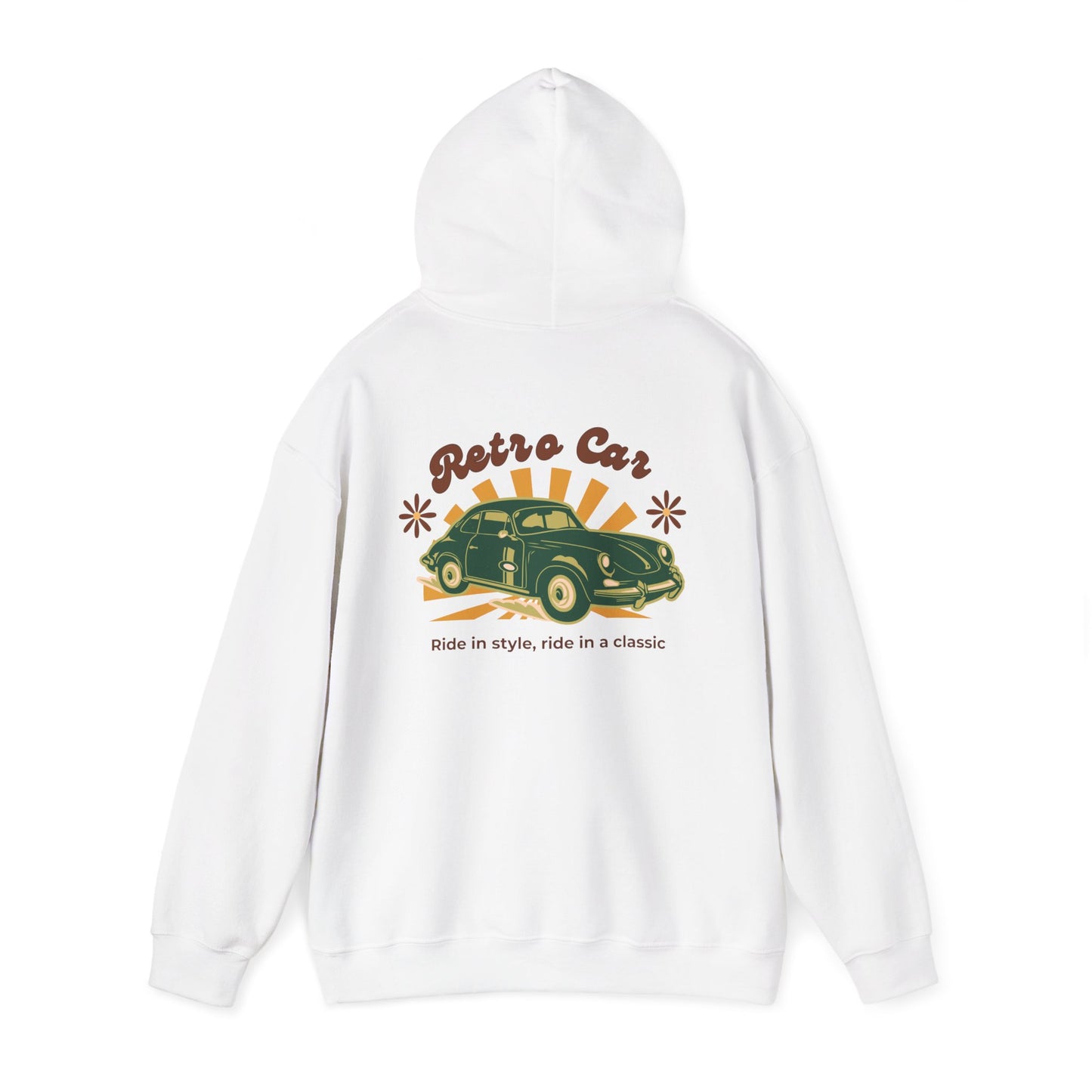 "Retro Car" Hoodie - Man