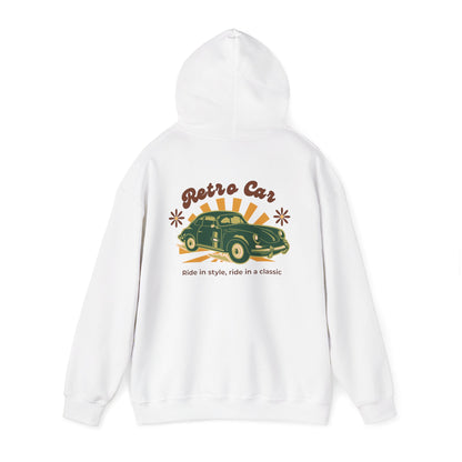 "Retro Car" Hoodie - Man
