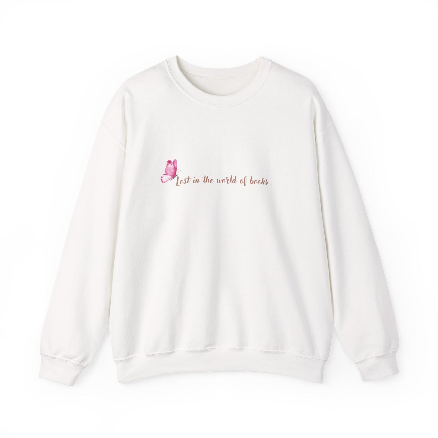 "Lost in The World Of Books" Sweatshirt - Woman