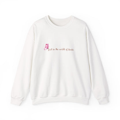 "Lost in The World Of Books" Sweatshirt - Woman