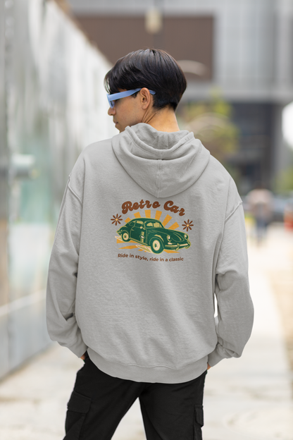 "Retro Car" Hoodie - Man