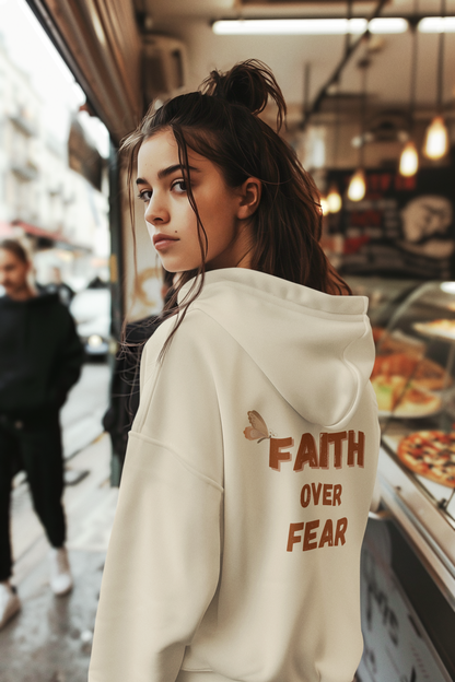 "Faith Over Fear" Hoodie - Woman