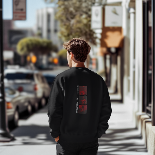 “Evolution” Crewneck - Man