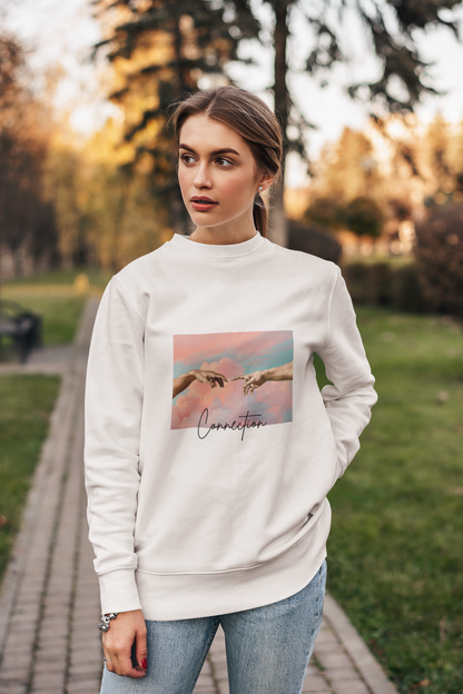 "Connection Art" Crewneck Sweatshirt - Unisex