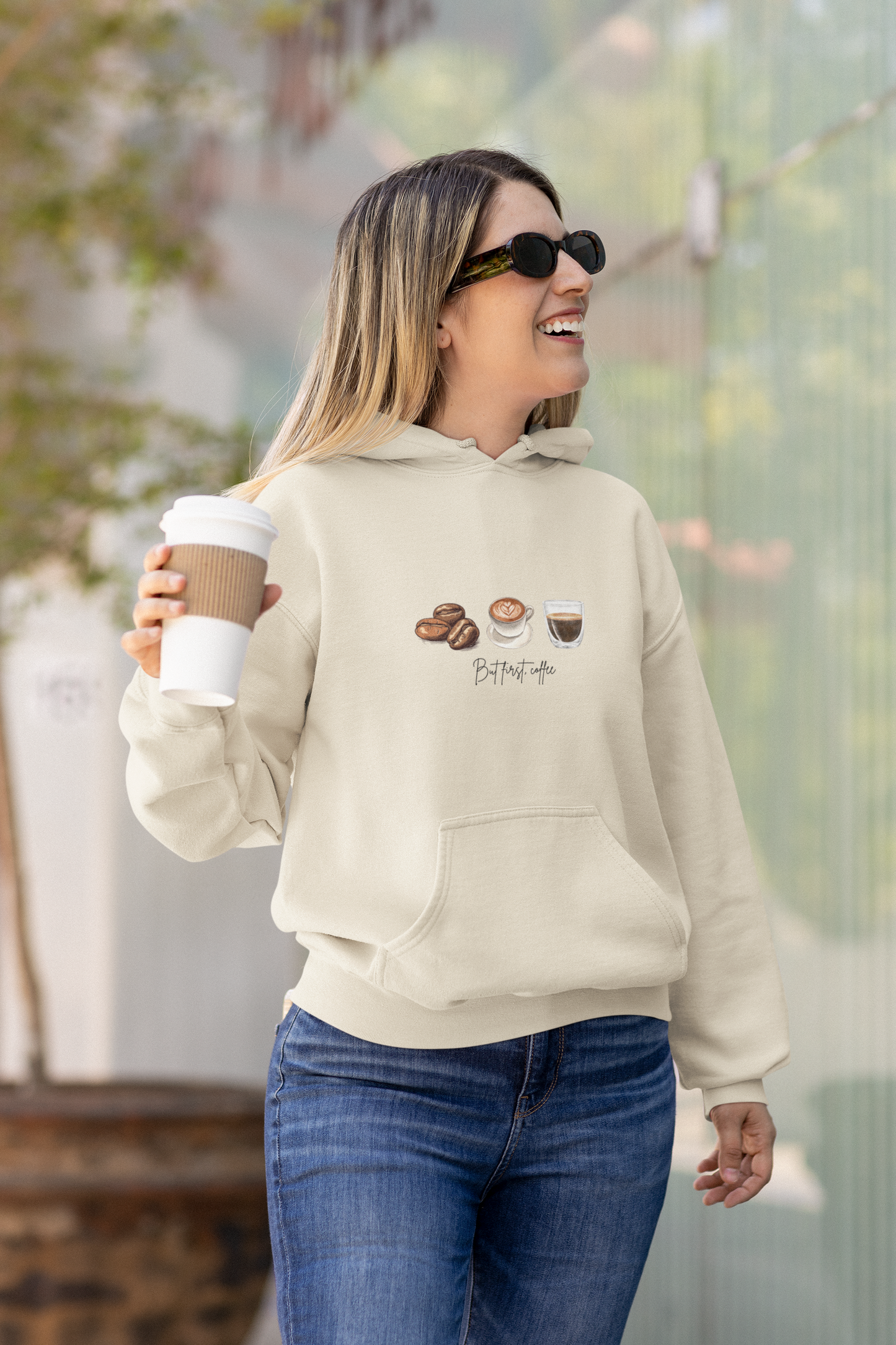 "But First Coffee" Hoodie - Unisex