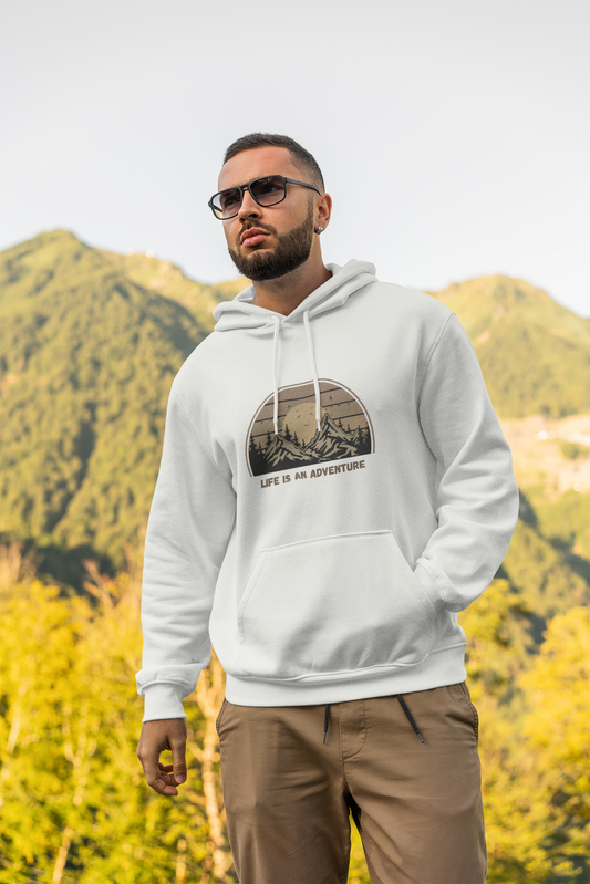 "Life Is An Adventure" Hoodie - Unisex