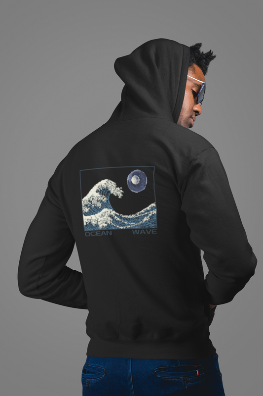 "Ocean Wave" Hoodie - Unisex