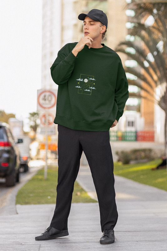 "Cosmic Dreamer" Crewneck Sweatshirt - Unisex