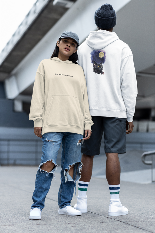 "Moonlight Cat" Hoodie - Unisex